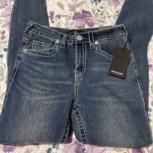 NWT! True Religion Women's High Rise Blue Jeans